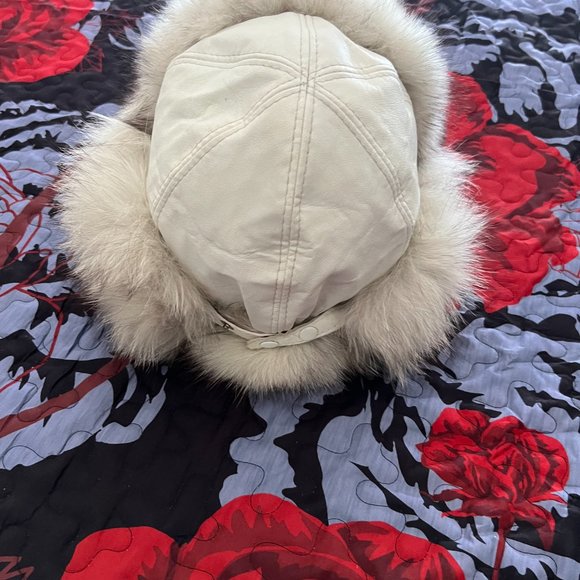 White -grey real Scribe Aviator  Woman  Hat - Picture 15 of 16